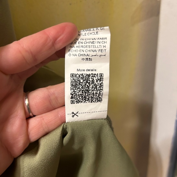 Sage green camisole dress - Picture 4 of 4